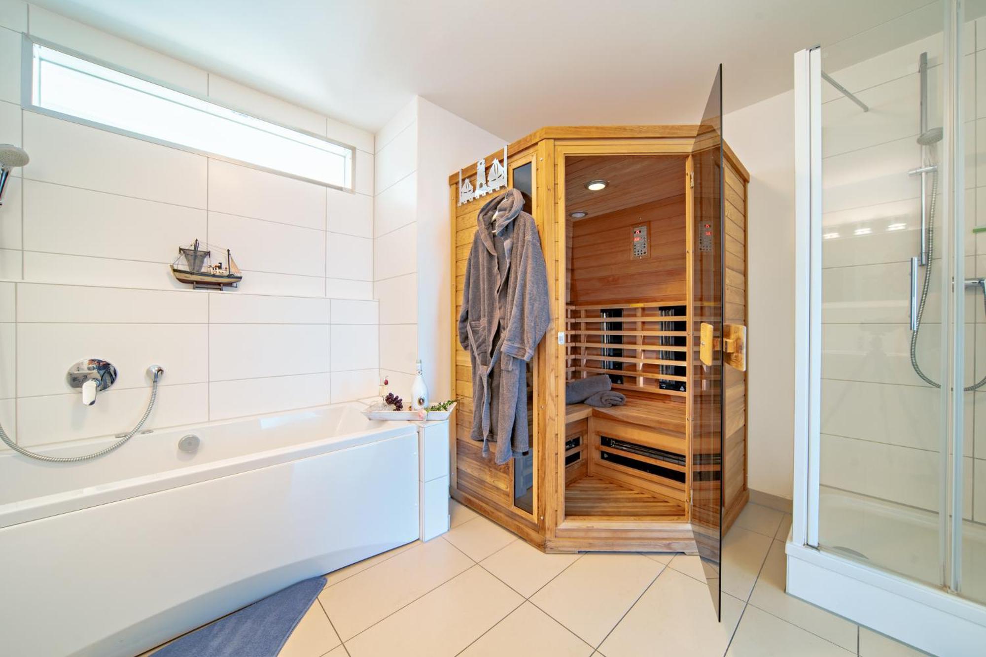 3-Zi-Fewo Brigantine 33 By Seeblick Ferien Oro, Wasserblick,Sauna Olpenitz Zewnętrze zdjęcie